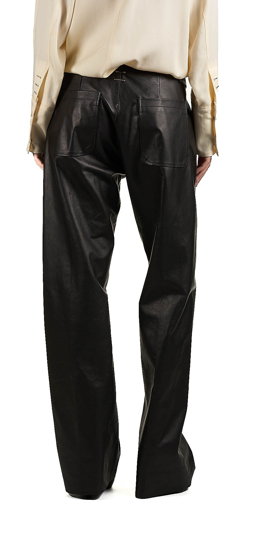 DANIELE BASTA LEATHER AND SILVER JACKET